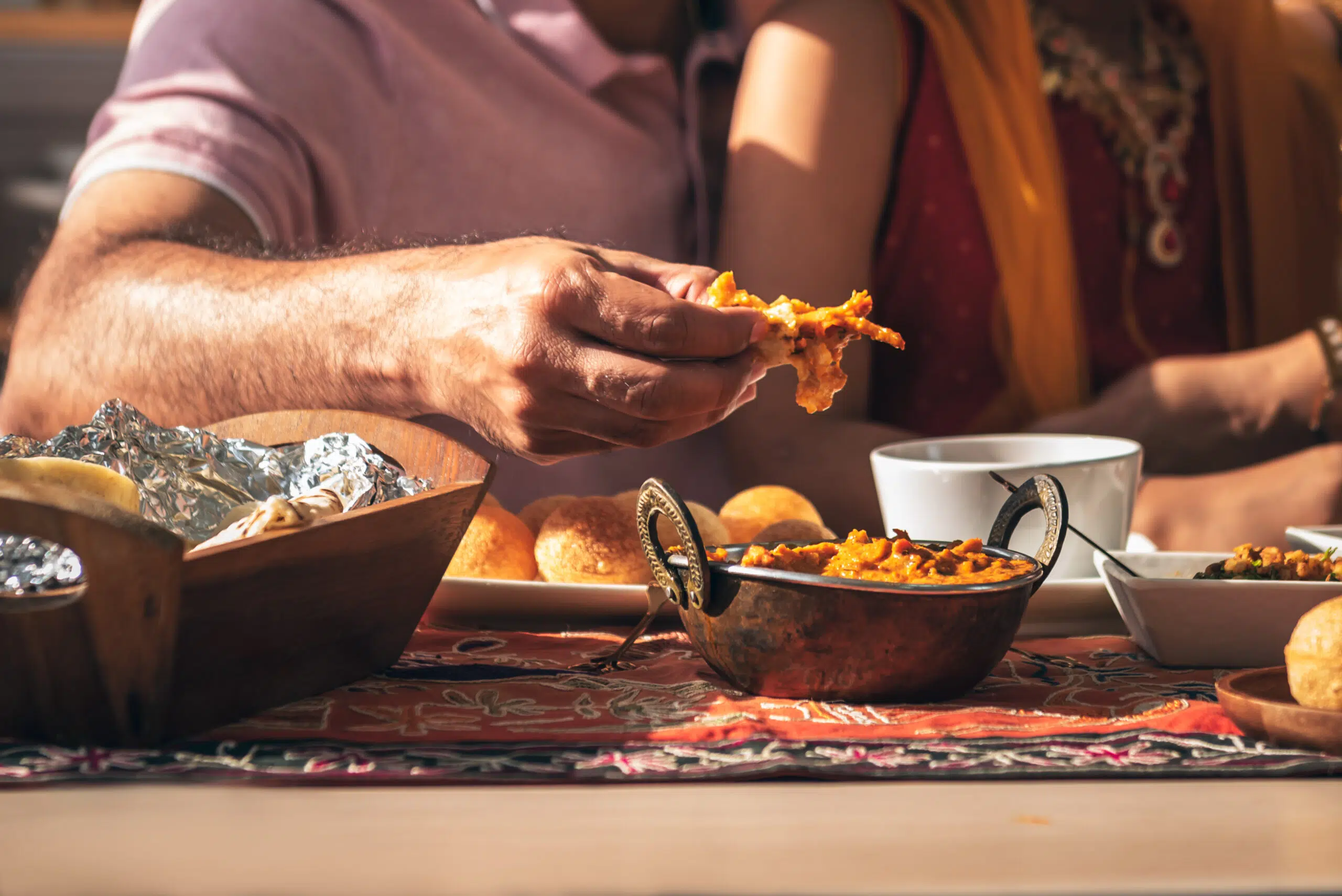 Why is eating with hands seen as uncivilized?